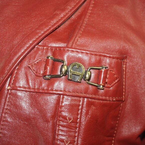 Vintage 70s Etienne Oxblood Leather - Picture 2 of 8